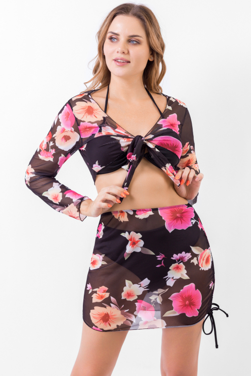 Купальник, цвет - черный