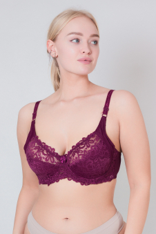 Бюстгальтер Tingernijia из 85% ПА, 15% эластан без пуш-апа и с чашкой D артикул: TR3530D оптом