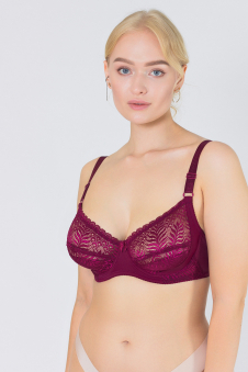 Бюстгальтер Tingernijia из 85% ПА, 15% эластан без пуш-апа и с чашкой D артикул: TR8901D оптом