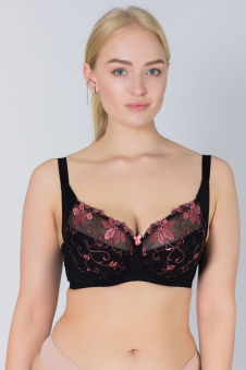 Бюстгальтер Diorella из 82% нейлон, 18% эластан без пуш-апа и с чашкой E артикул: DR33815E оптом