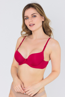 Бюстгальтер Amour Secret из 40% в-за, 40% ПА, 10% эл-н, 10% др.в-на без пуш-апа и с чашкой B артикул: ASV0122B оптом