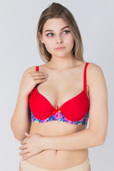 Бюстгальтер Love Anna из 80% полиэстер, 20% эластан без пуш-апа и с чашкой C артикул: LA0008C оптом