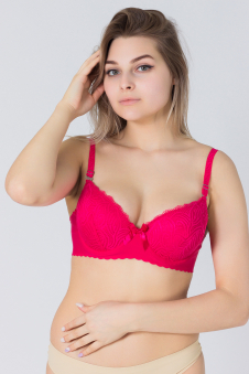 Бюстгальтер Love Anna из 95% ПА, 5% эластан небольшой пуш-ап и с чашкой B артикул: LA3022B оптом