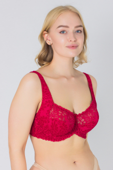 Бюстгальтер Safena из 82% нейлон, 18% спандекс без пуш-апа и с чашкой F артикул: SF1815F оптом