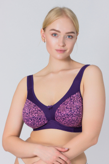Бюстгальтер Sarfenna из 82% нейлон, 18% спандекс без пуш-апа и с чашкой E артикул: SF11243E оптом
